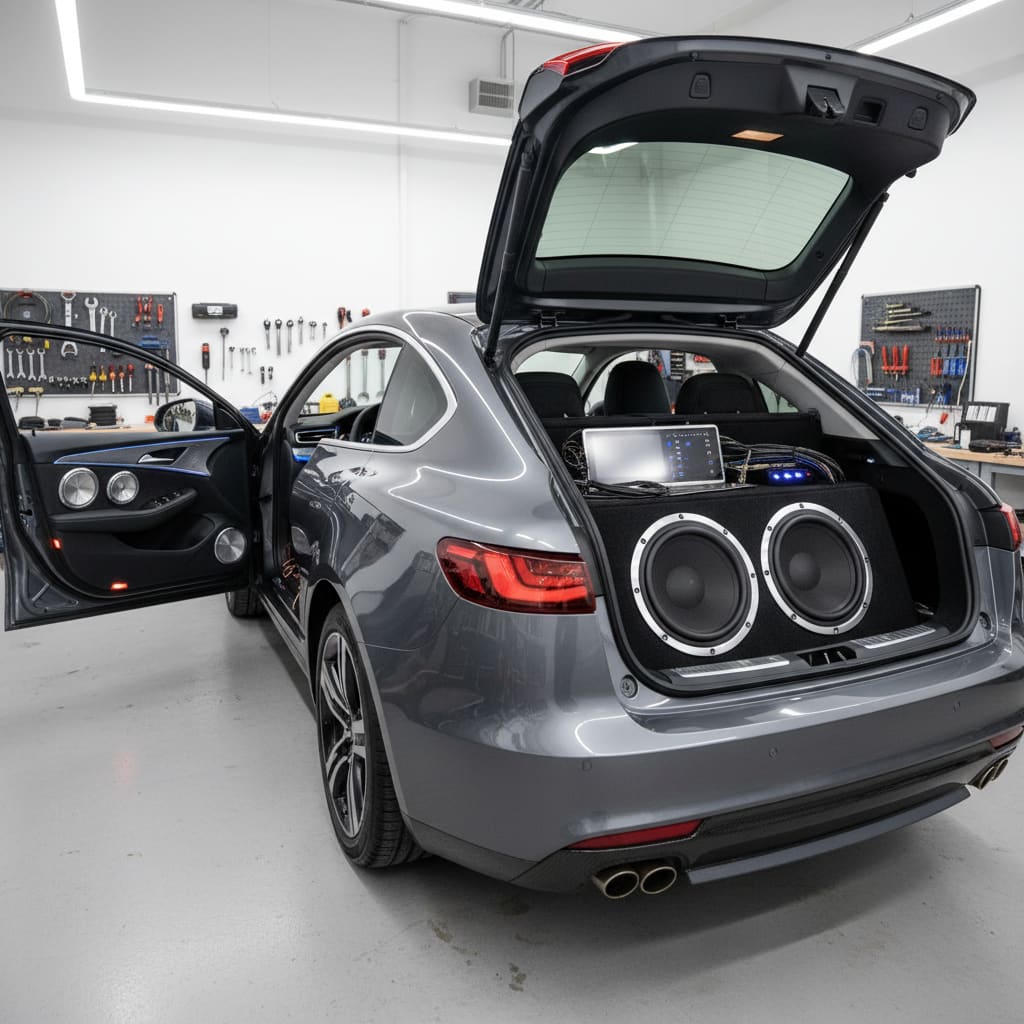 Car-Audio Installation in Wien